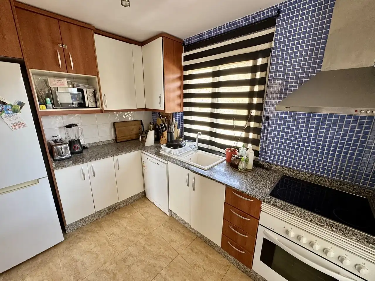 Kitchen of Apartments for sale in Vera  with Air Conditioner, Terrace and Swimming Pool