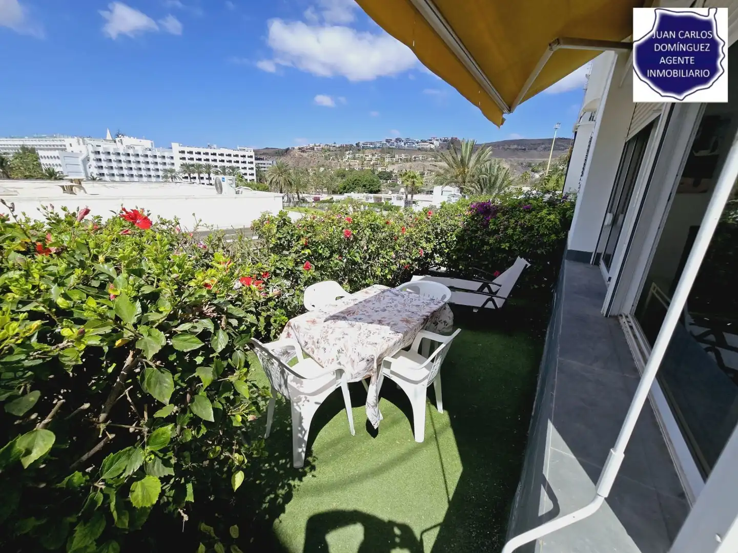 Terrassa de Casa o xalet de lloguer en San Bartolomé de Tirajana amb Aire condicionat, Jardí privat i Terrassa