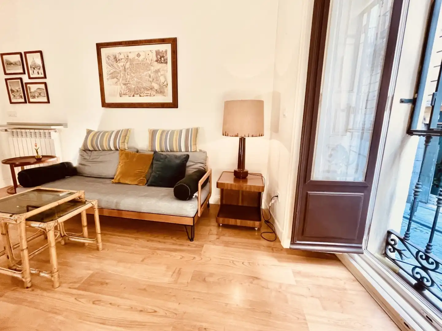 Sala de estar de Apartamento en venta en Madrid con Calefacción