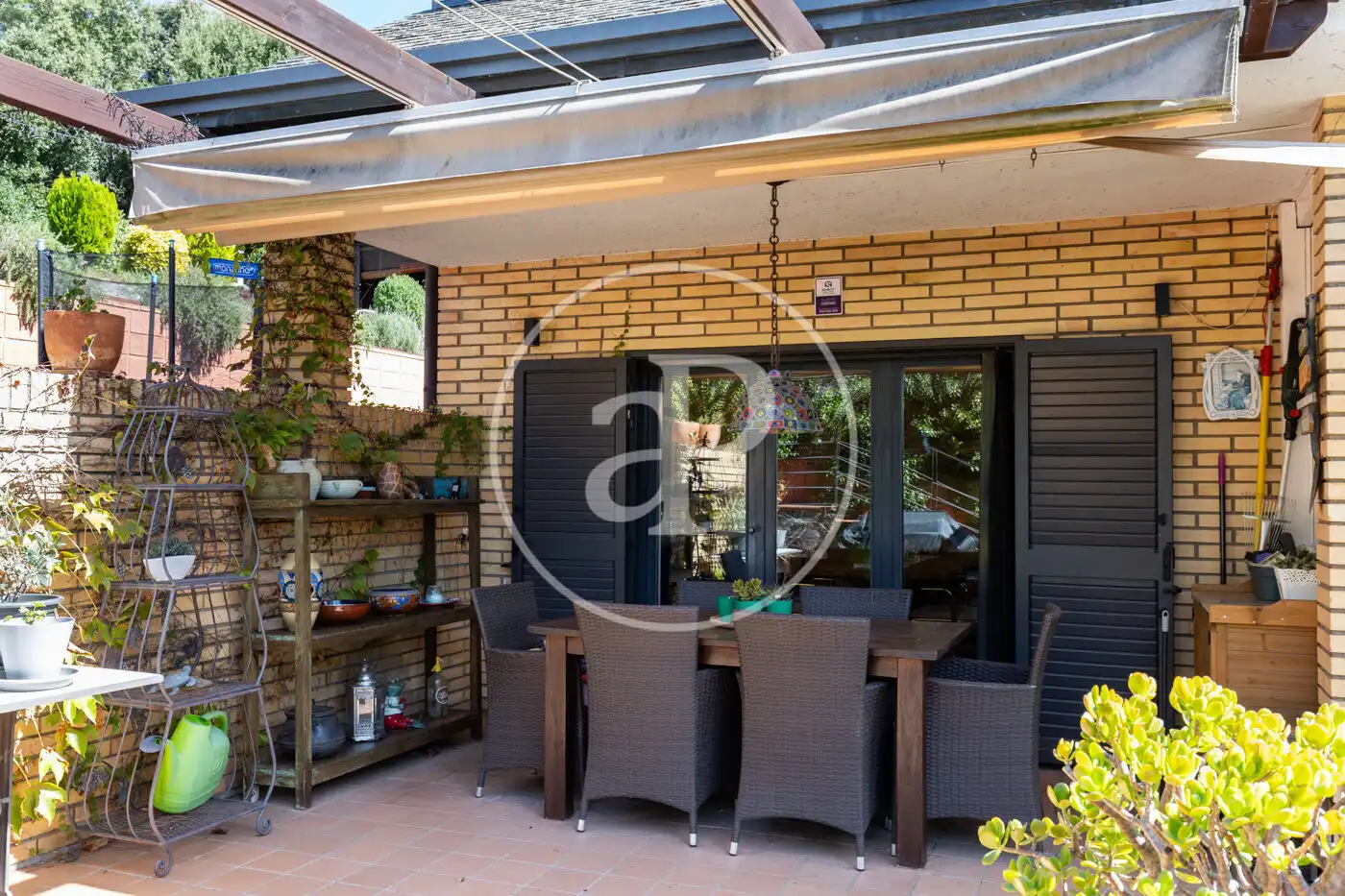 Terrassa de Casa o xalet en venda en Valldoreix
