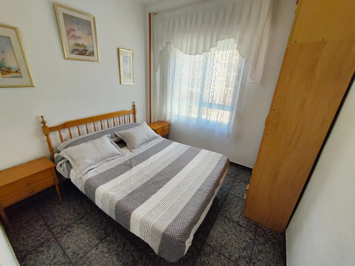 Bedroom of Flat for rent in Santa Pola  with Air Conditioner, Heating and Terrace