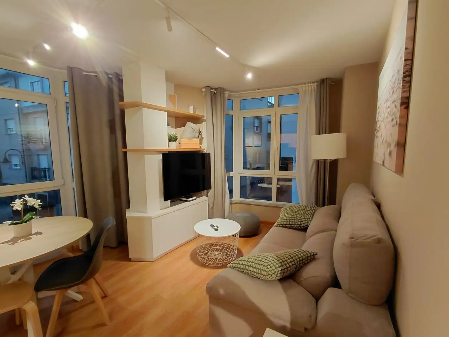Living room of Apartments for sale in Santa Uxía de Ribeira