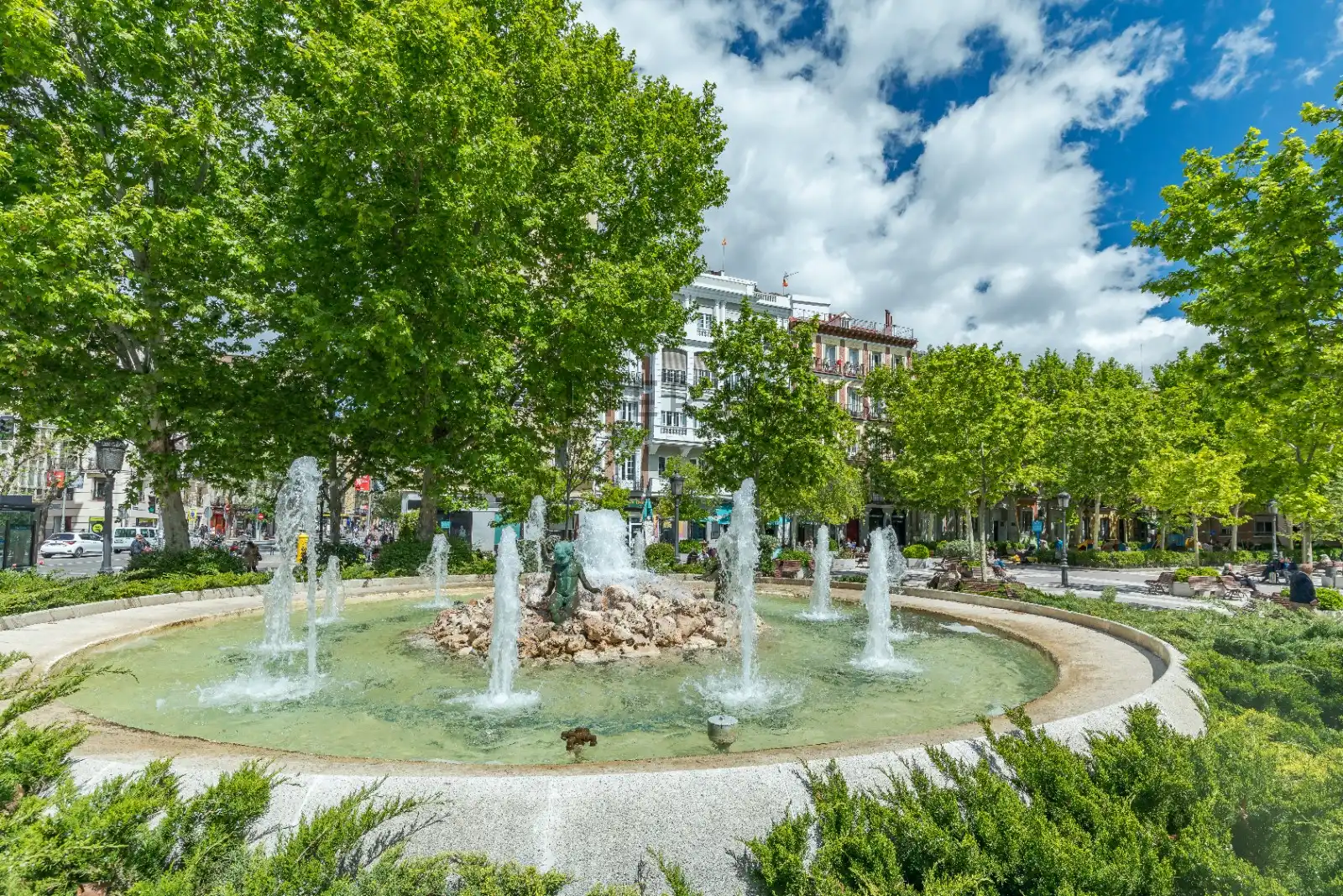 Exterior view of Flat for rent in Madrid  with Air Conditioner, Heating and Terrace