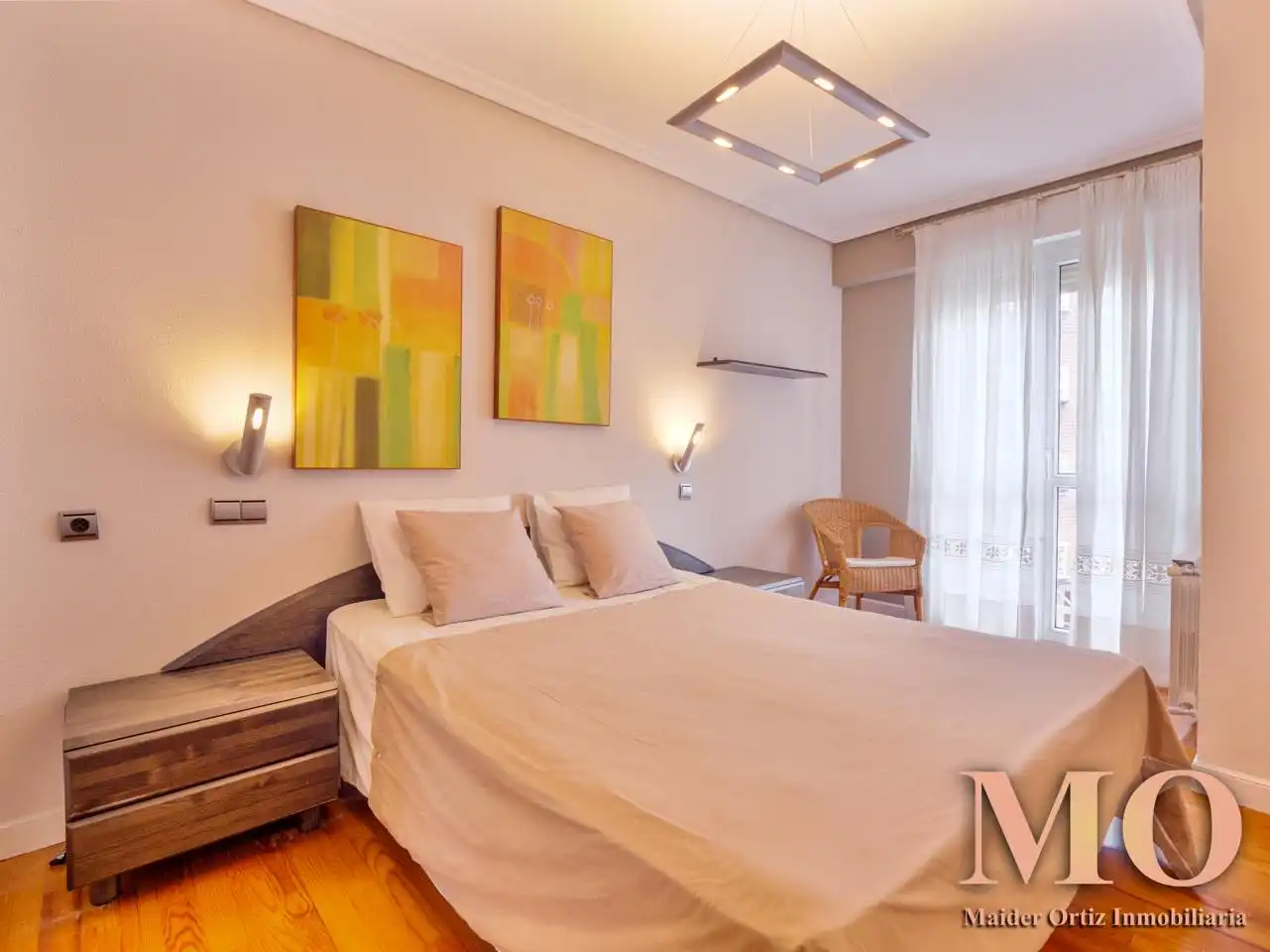Bedroom of Flat for sale in Bergara  with Heating, Terrace and Storage room