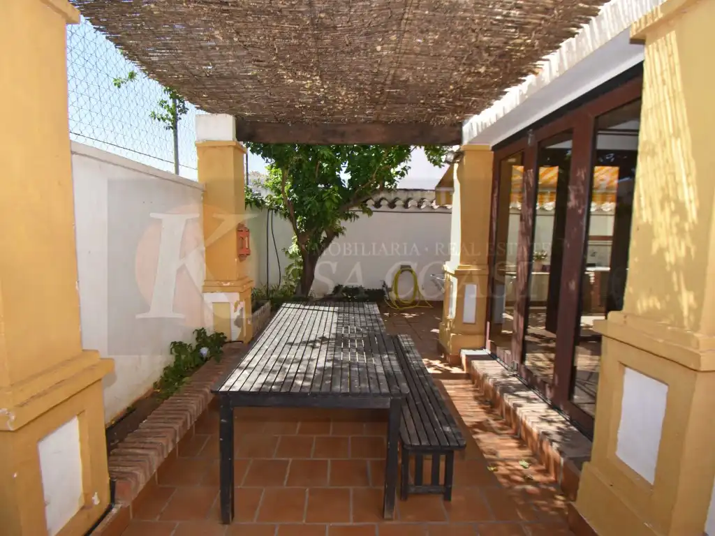 Terraza de Casa adosada en venta en Fuengirola con Aire acondicionado, Jardín privado y Terraza