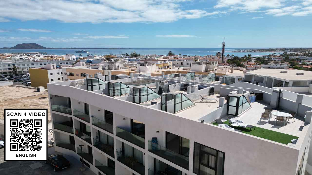 Exterior view of Attic for sale in La Oliva