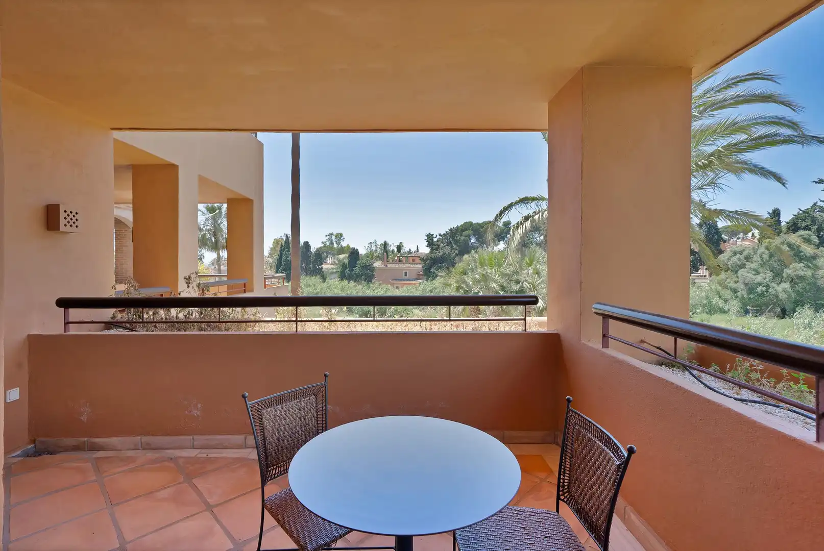 Terrassa de Apartament en venda en Marbella amb Aire condicionat, Calefacció i Jardí privat