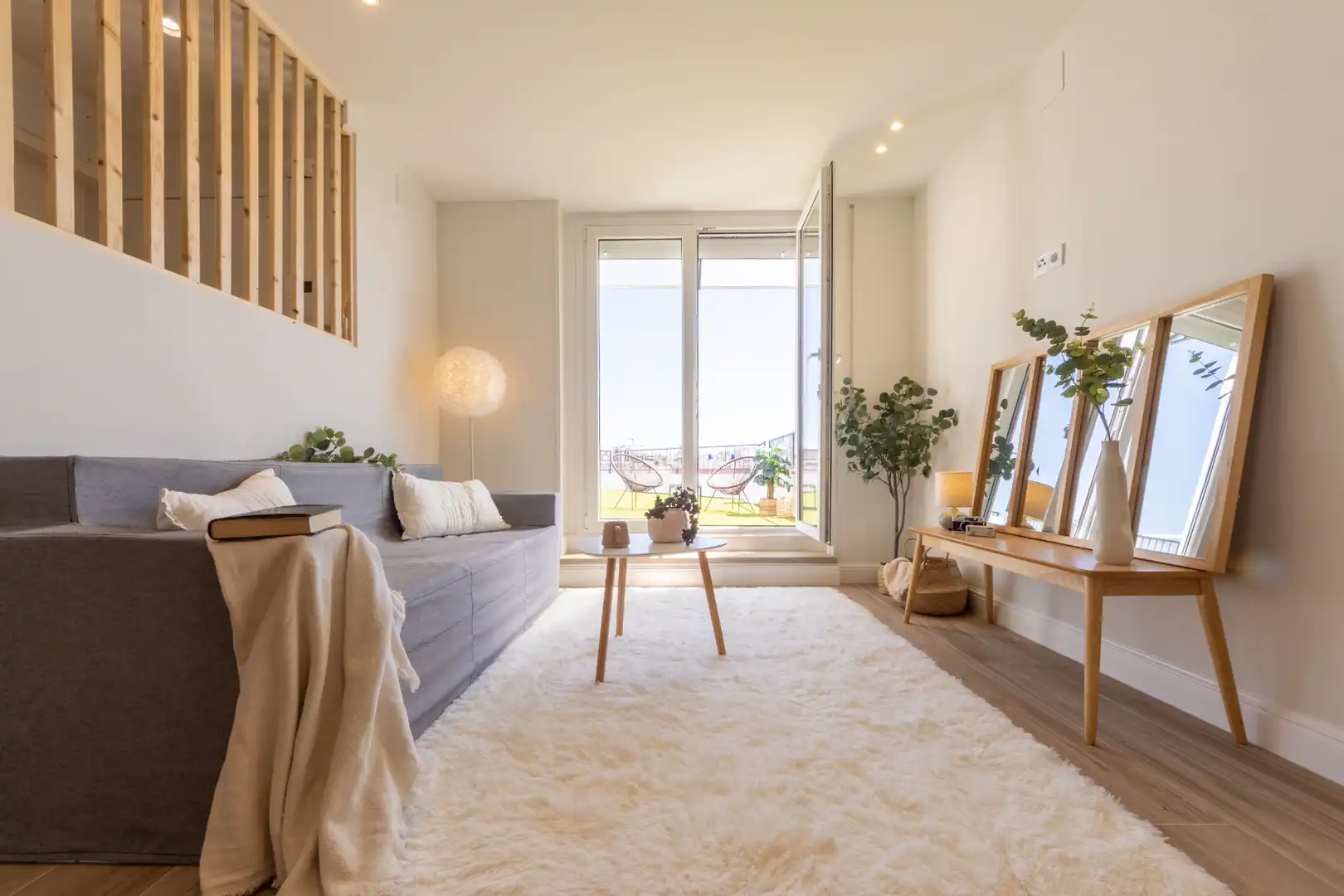 Sala d'estar de Àtic en venda en Tarragona amb Terrassa i Forn