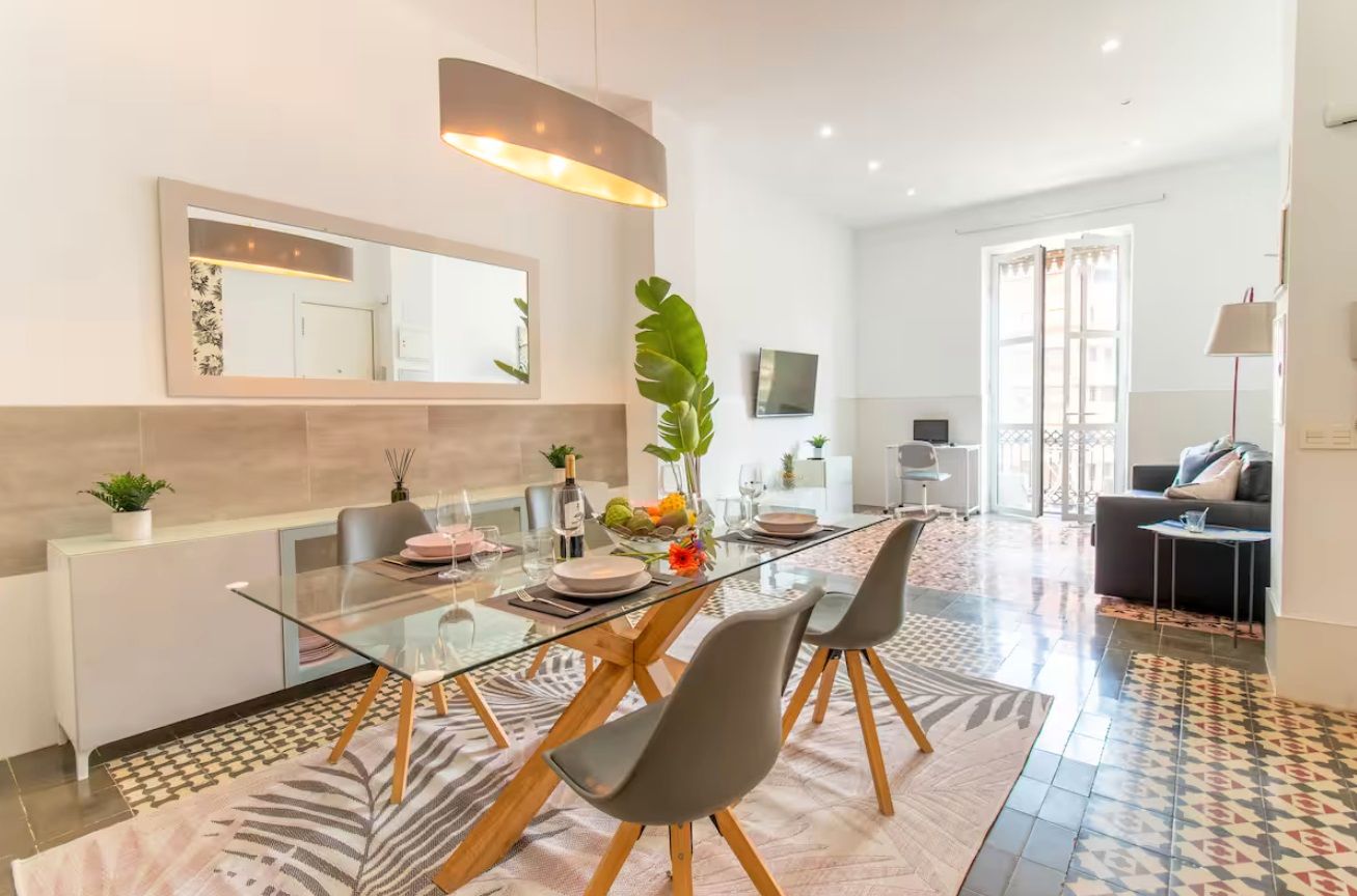 Dining room of Attic to rent in Alicante / Alacant  with Air Conditioner, Heating and Parquet flooring