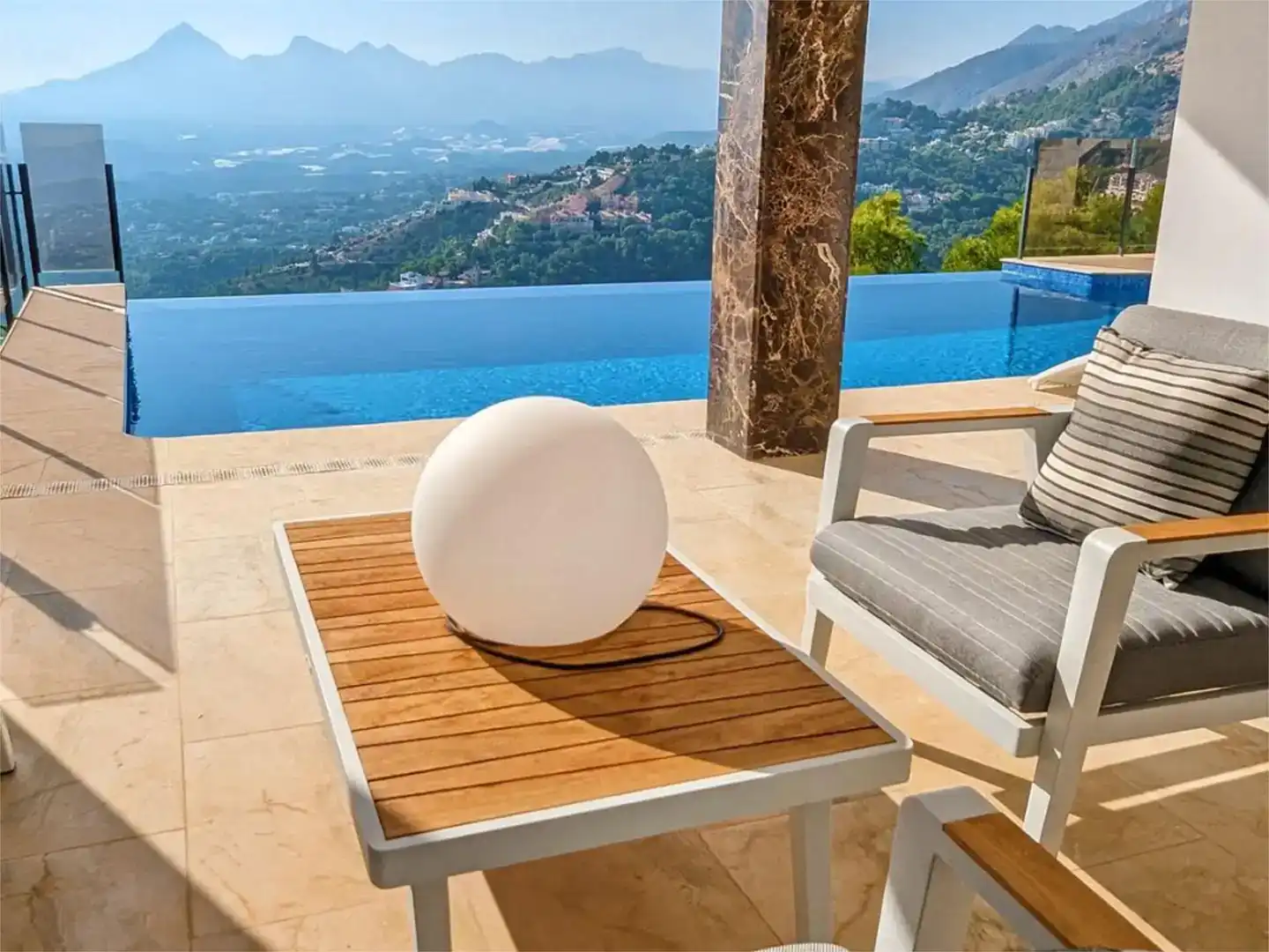 Terrassa de Loft en venda en Altea amb Aire condicionat, Jardí privat i Parquet