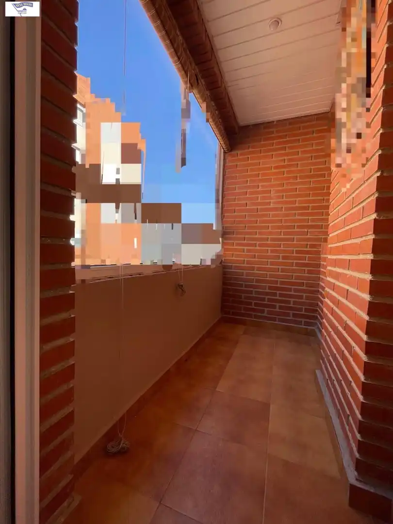Terraza de Apartamento de alquiler en Albacete con Calefacción, Amueblado y Balcón