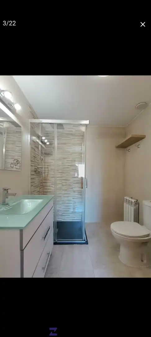 Bathroom of Flat for rent in Getafe  with Terrace, Oven and Washing machine
