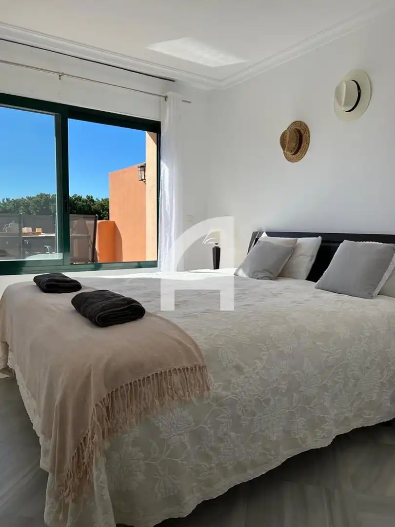 Bedroom of Flat for rent in Marbella  with Air Conditioner, Heating and Swimming Pool