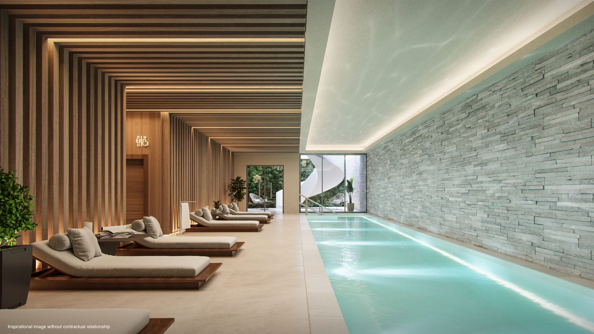 Swimming pool of Apartment for sale in Marbella  with Air Conditioner, Terrace and Swimming Pool