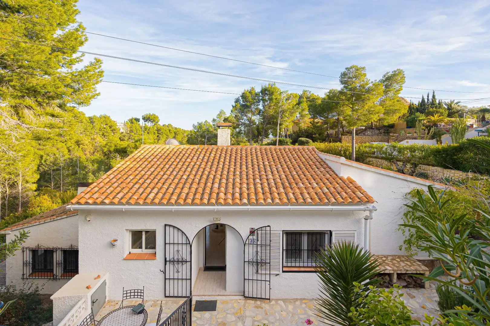 Exterior view of Houses for rent in Altea  with Air Conditioner, Heating and Private garden