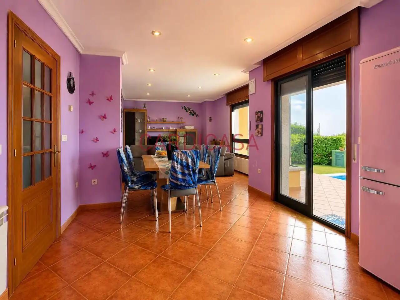Comedor de Casa o chalet en venta en Oia con Calefacción, Jardín privado y Trastero