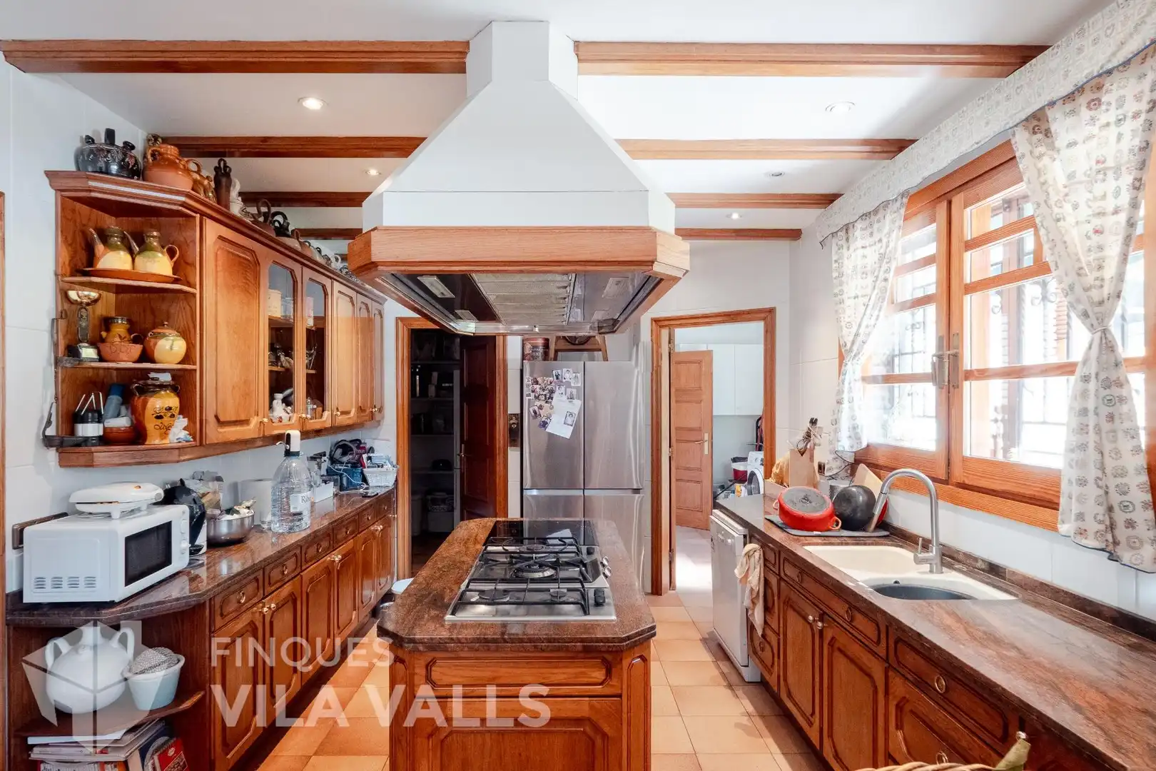 Cocina de Casa o chalet en venta en Caldes de Montbui con Aire acondicionado, Jardín privado y Terraza