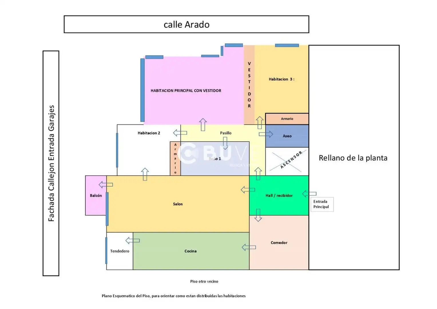 Piso de alquiler en Valladolid con Calefacción, Terraza y Amueblado