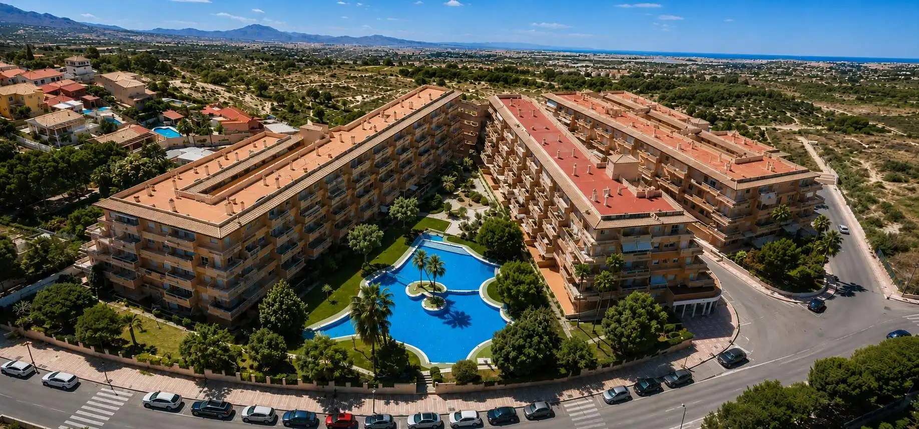 Exterior view of Flat for sale in El Campello  with Air Conditioner, Heating and Private garden