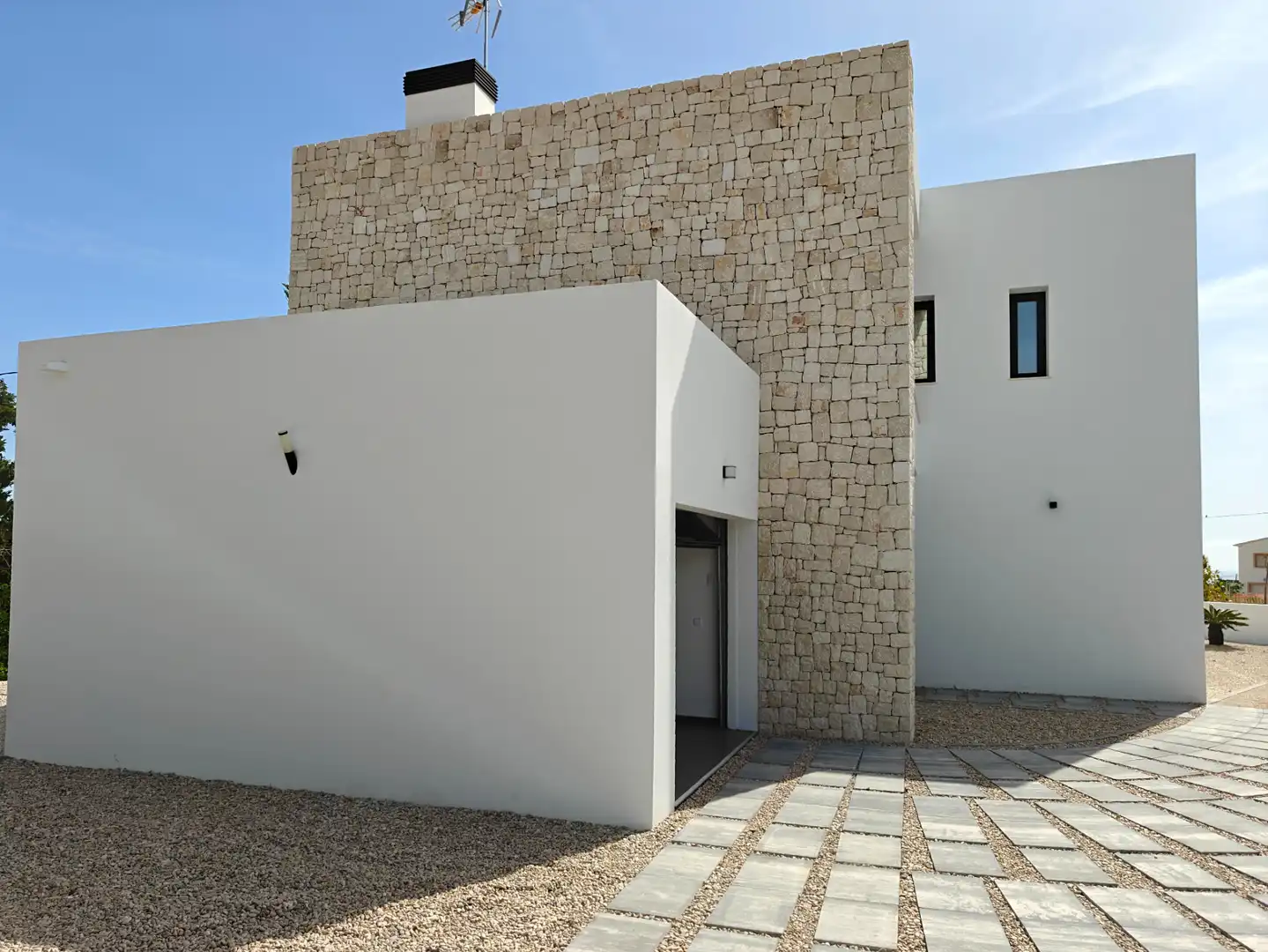 Vista exterior de Casa o chalet en venta en Benissa con Aire acondicionado, Calefacción y Jardín privado