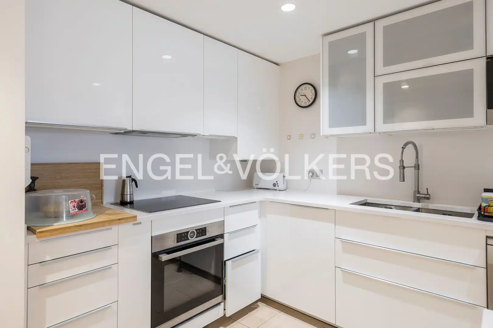Kitchen of Flat for sale in Barcelona  with Air Conditioner, Heating and Parquet flooring