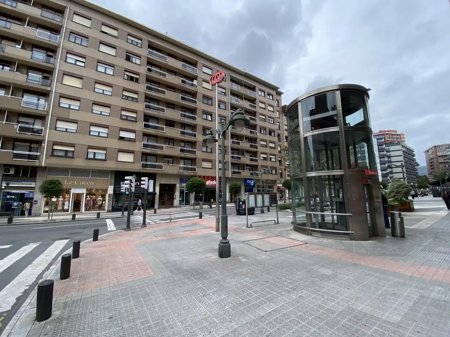 Exterior view of Flat for rent in Bilbao   with Heating, Terrace and Furnished