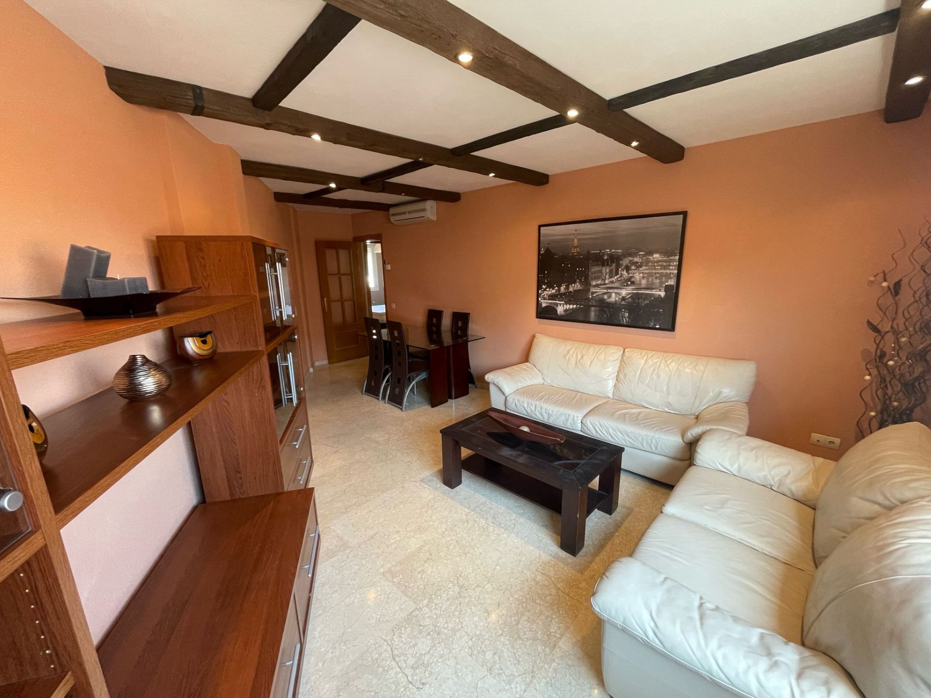 Living room of Flat for sale in Paracuellos de Jarama  with Air Conditioner, Heating and Terrace