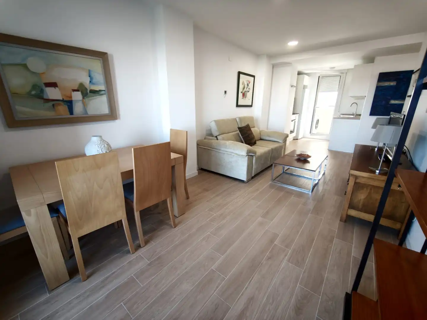 Living room of Flat for rent in Albacete  with Air Conditioner, Heating and Storage room