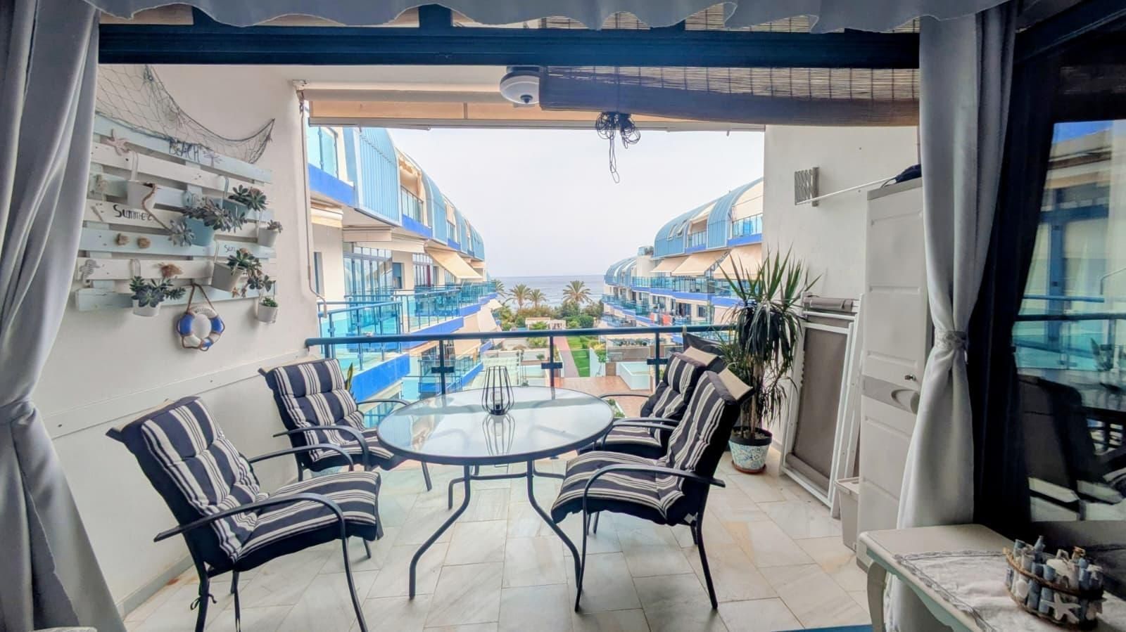 Terrassa de Apartament en venda en Gualchos amb Aire condicionat, Jardí privat i Terrassa