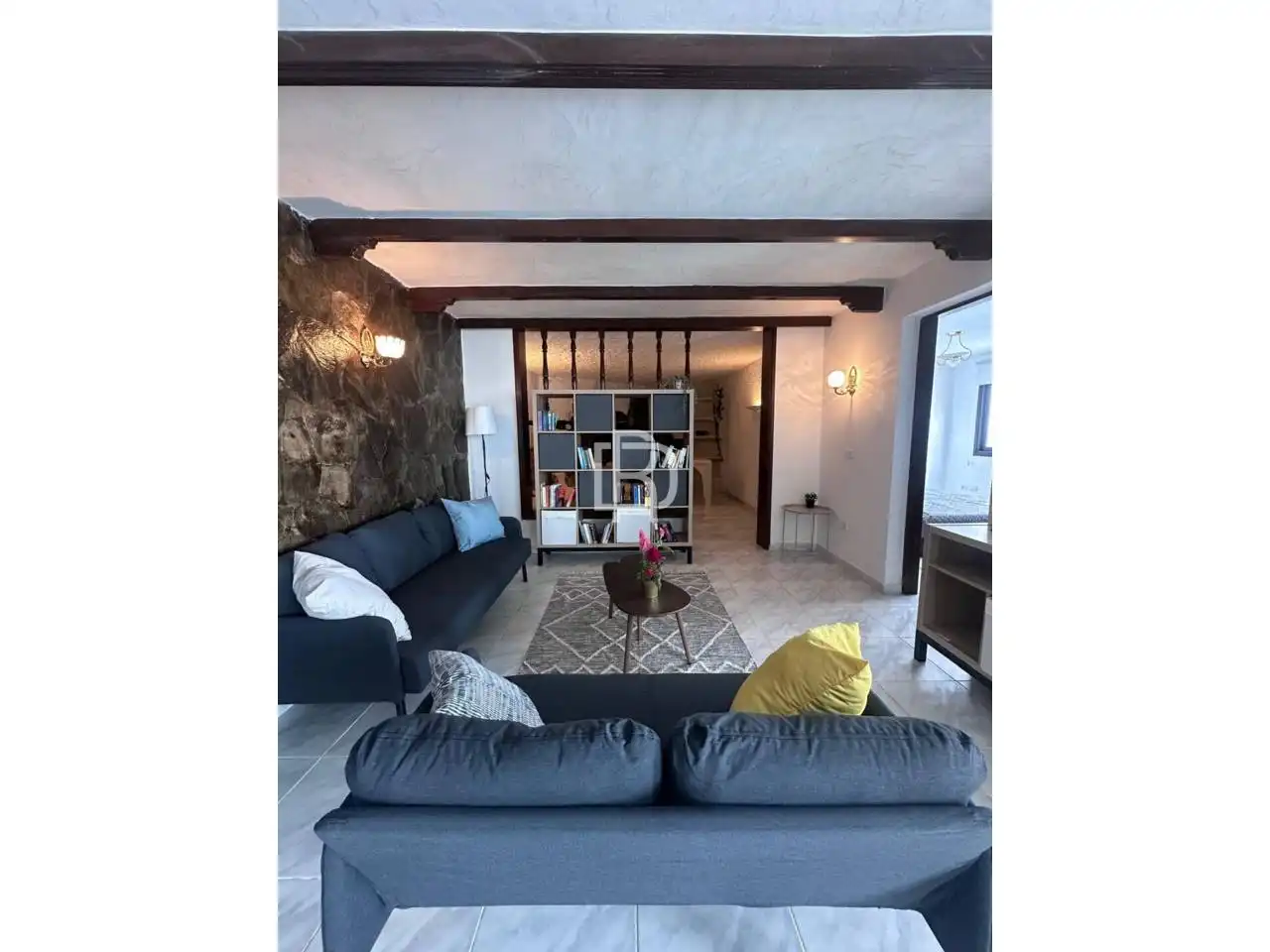 Sala de estar de Piso de alquiler en Los Realejos con Terraza y Amueblado