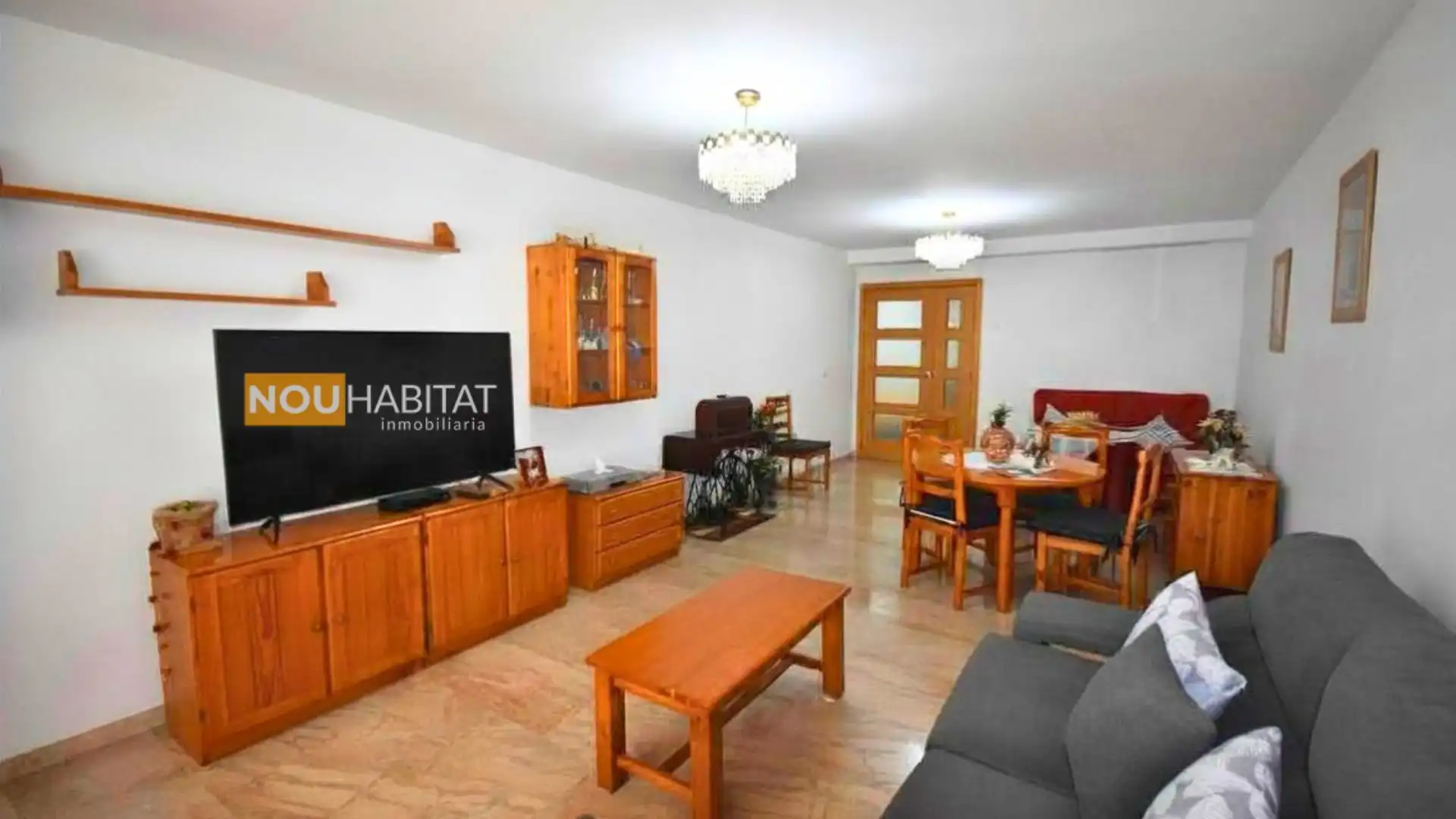 Sala d'estar de Pis en venda en Montroi / Montroy amb Aire condicionat, Traster i Balcó