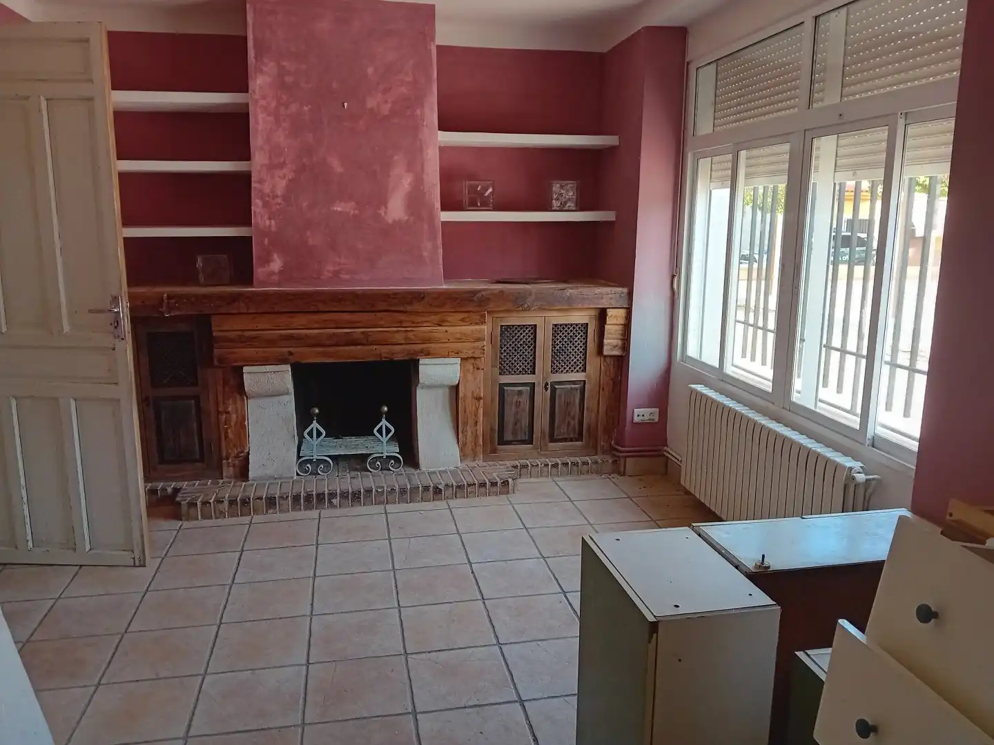 Wohnzimmer von Country house zum Verkauf in Calzada de Calatrava mit Klimaanlage, Heizung und Terrasse