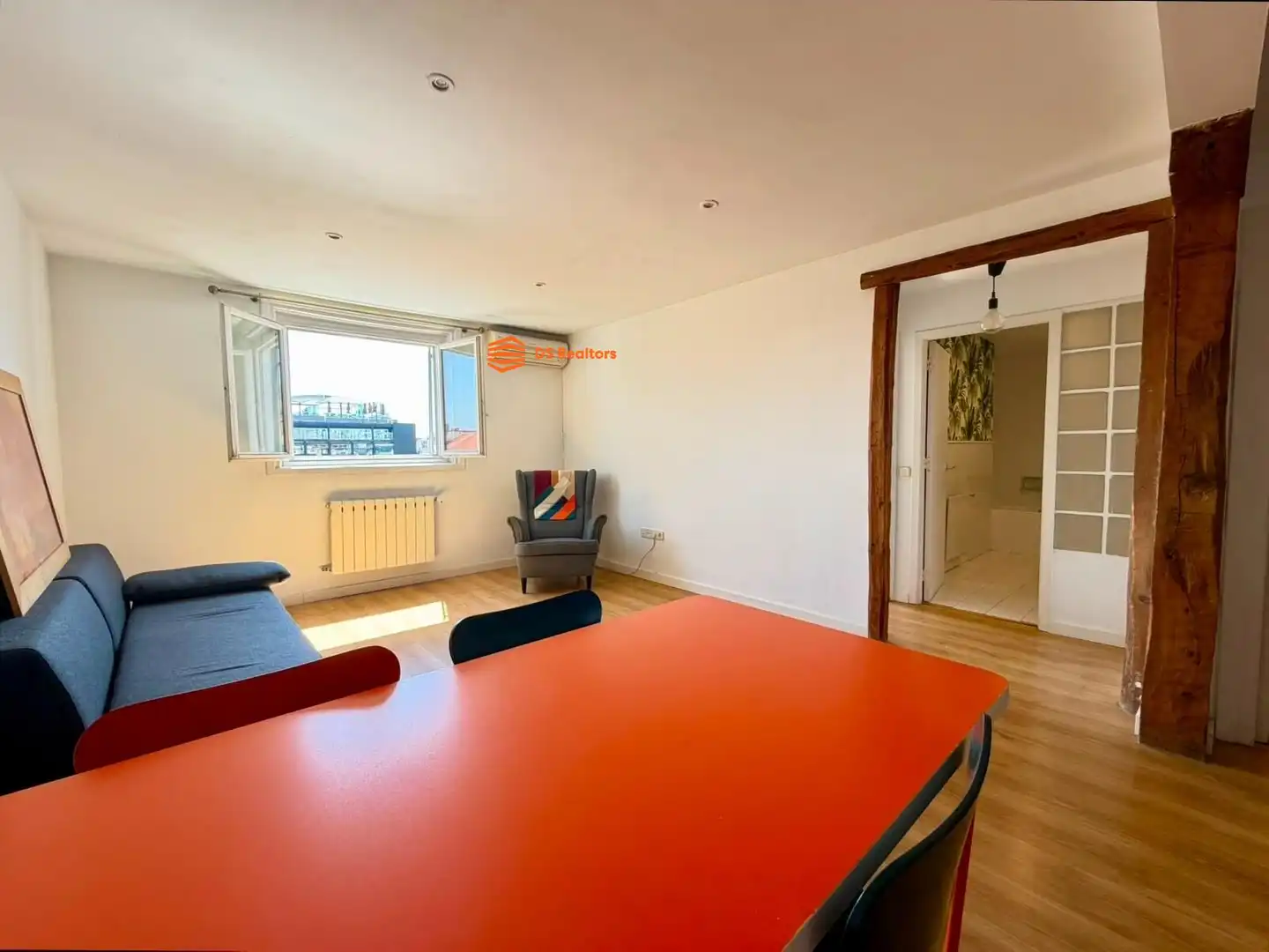 Dachboden zur Miete in Madrid mit Heizung, Terrasse und Möbliert