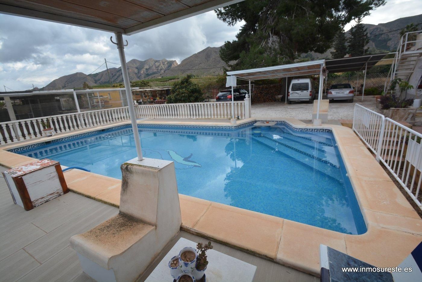 Swimming pool of Country homes for sale in Santomera  with Private garden and Swimming Pool