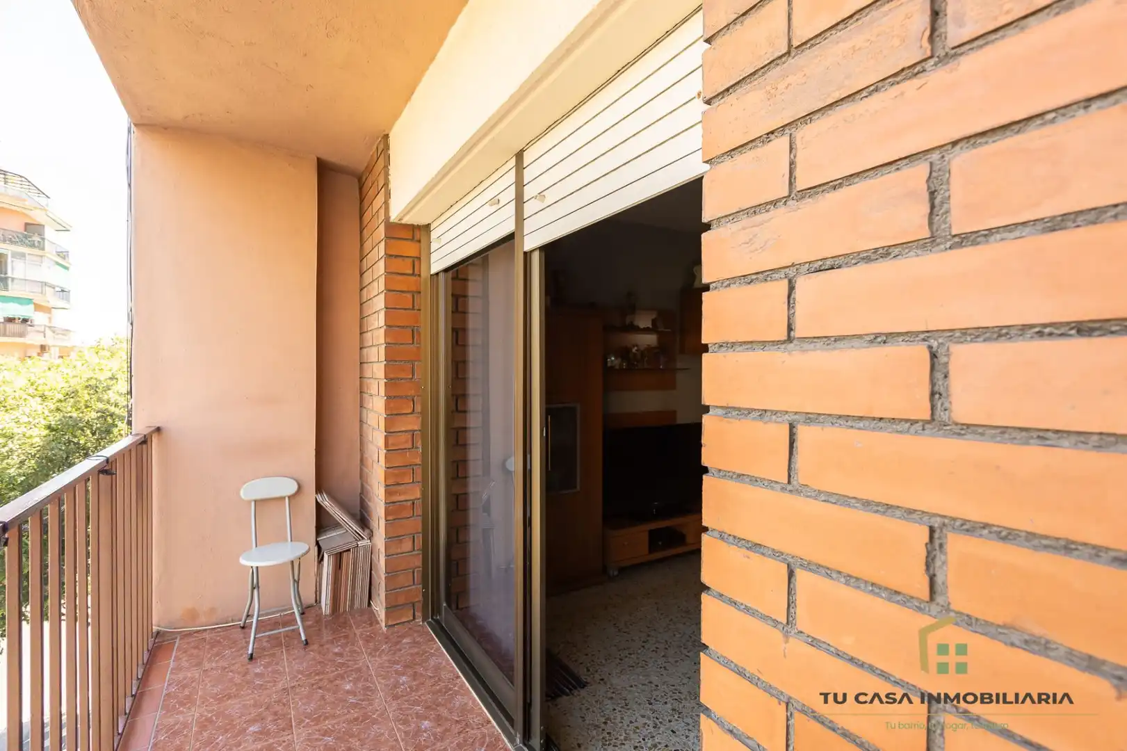 Terrasse von Wohnung zum Verkauf in Badalona mit Klimaanlage, Heizung und Möbliert