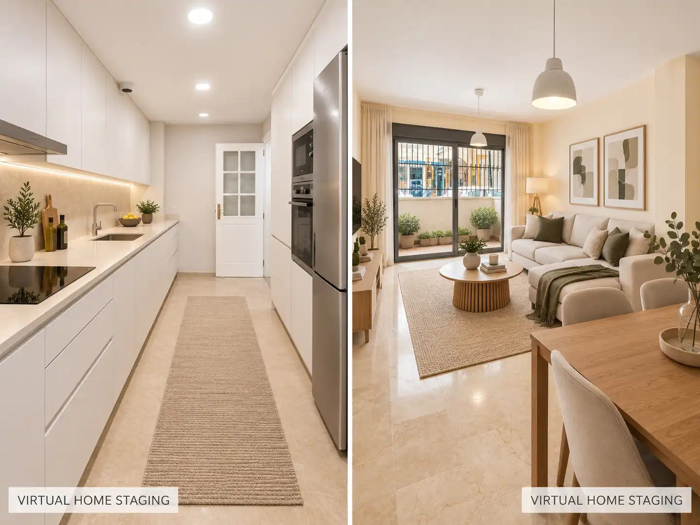 Kitchen of Apartments for sale in Marbella  with Air Conditioner, Terrace and Swimming Pool