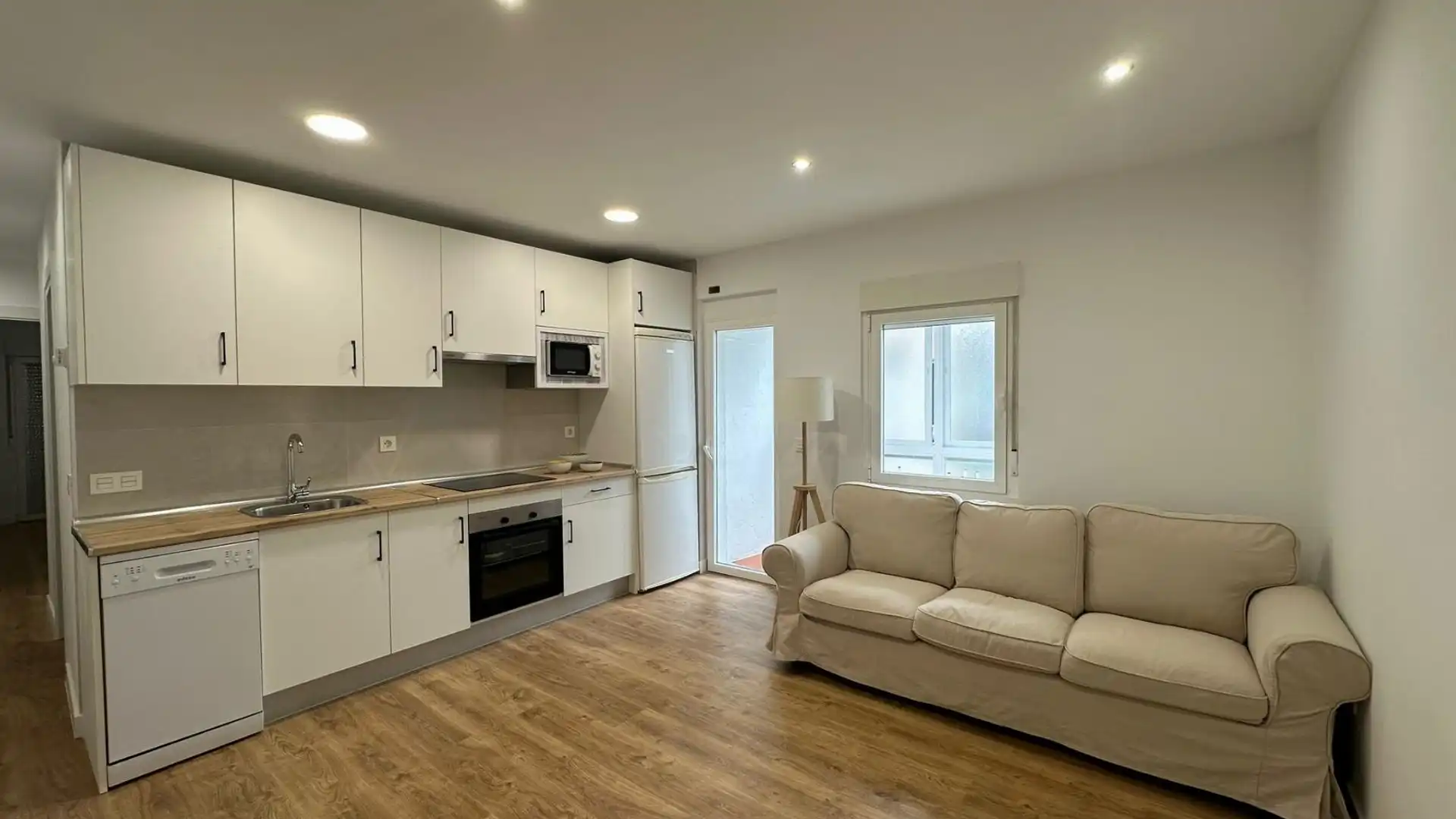 Sala de estar de Piso de alquiler en Salamanca Capital con Calefacción y Amueblado