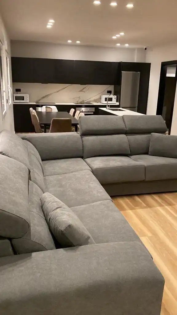 Sala de estar de Piso para compartir en Cartagena con Aire acondicionado, Calefacción y Terraza