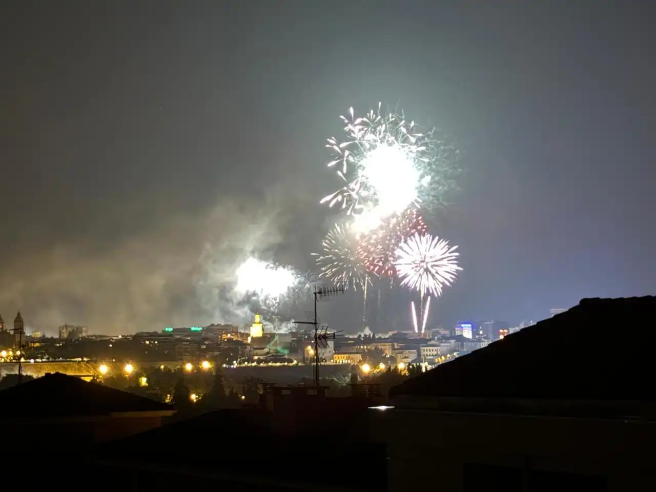 Vista exterior de Ático en venta en Ansoáin / Antsoain con Calefacción, Terraza y Amueblado