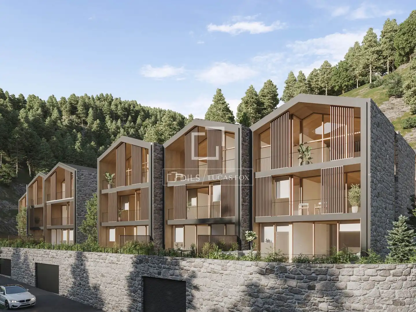 Vista exterior de Casa o xalet en venda en La Massana amb Aire condicionat, Calefacció i Traster