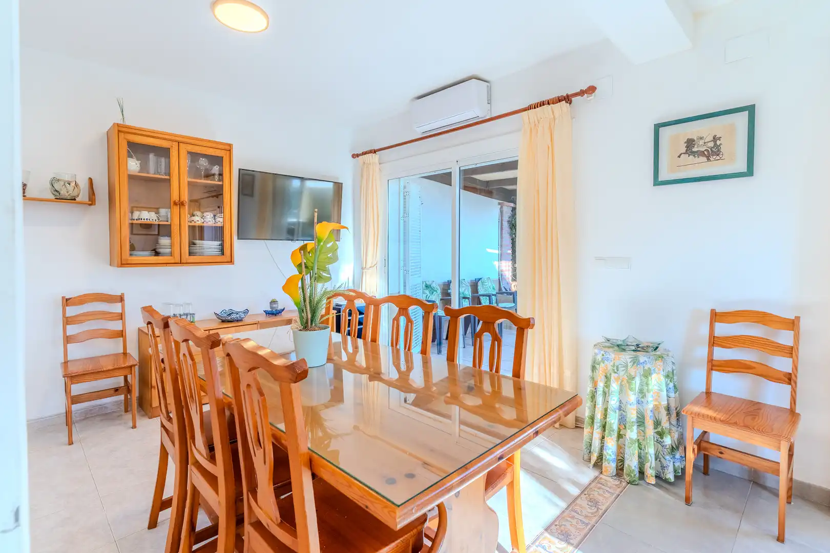 Comedor de Casa o chalet en venta en L'Ametlla de Mar  con Aire acondicionado, Calefacción y Jardín privado