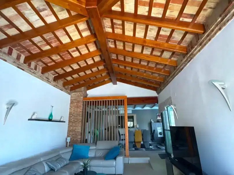 Sala de estar de Casa o chalet en venta en Carcaixent con Aire acondicionado, Jardín privado y Piscina
