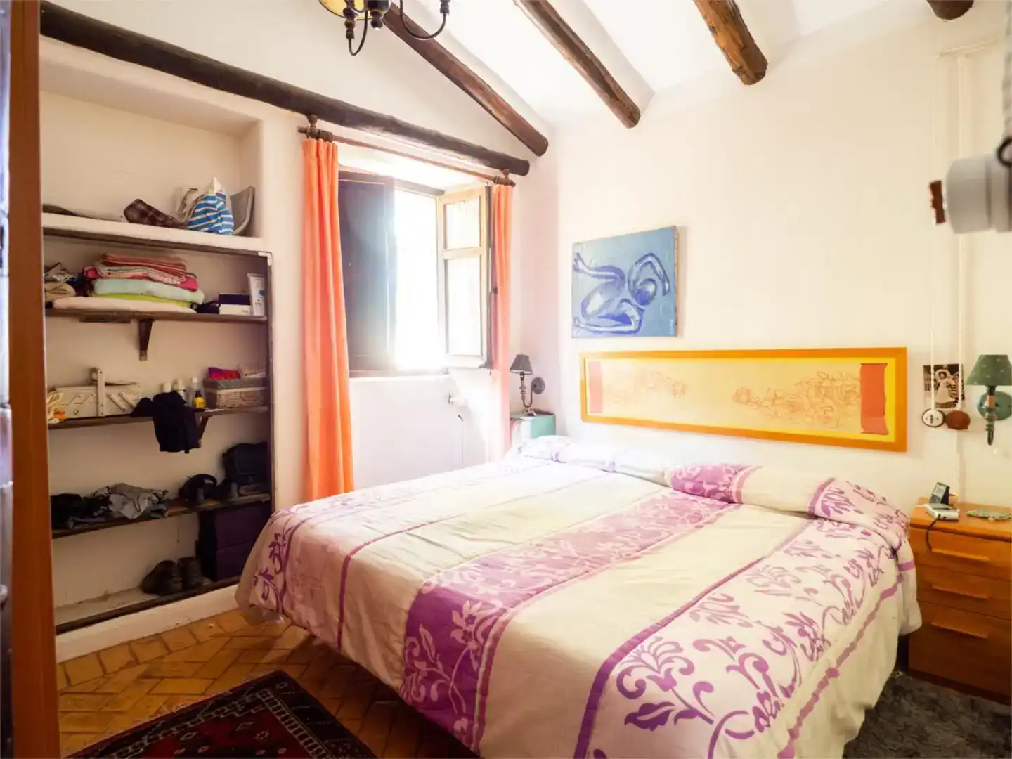 Dormitori de Finca rústica en venda en Alhama de Granada amb Aire condicionat i Piscina