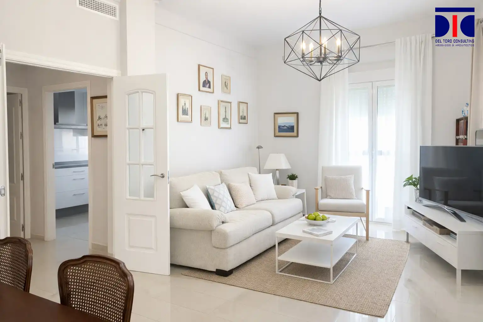 Sala de estar de Piso en venta en Sevilla con Aire acondicionado, Calefacción y Terraza