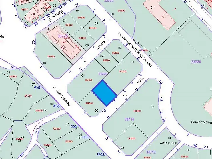 Wohnbaugrundstück zum Verkauf in Calle Viena 8, imagen 9