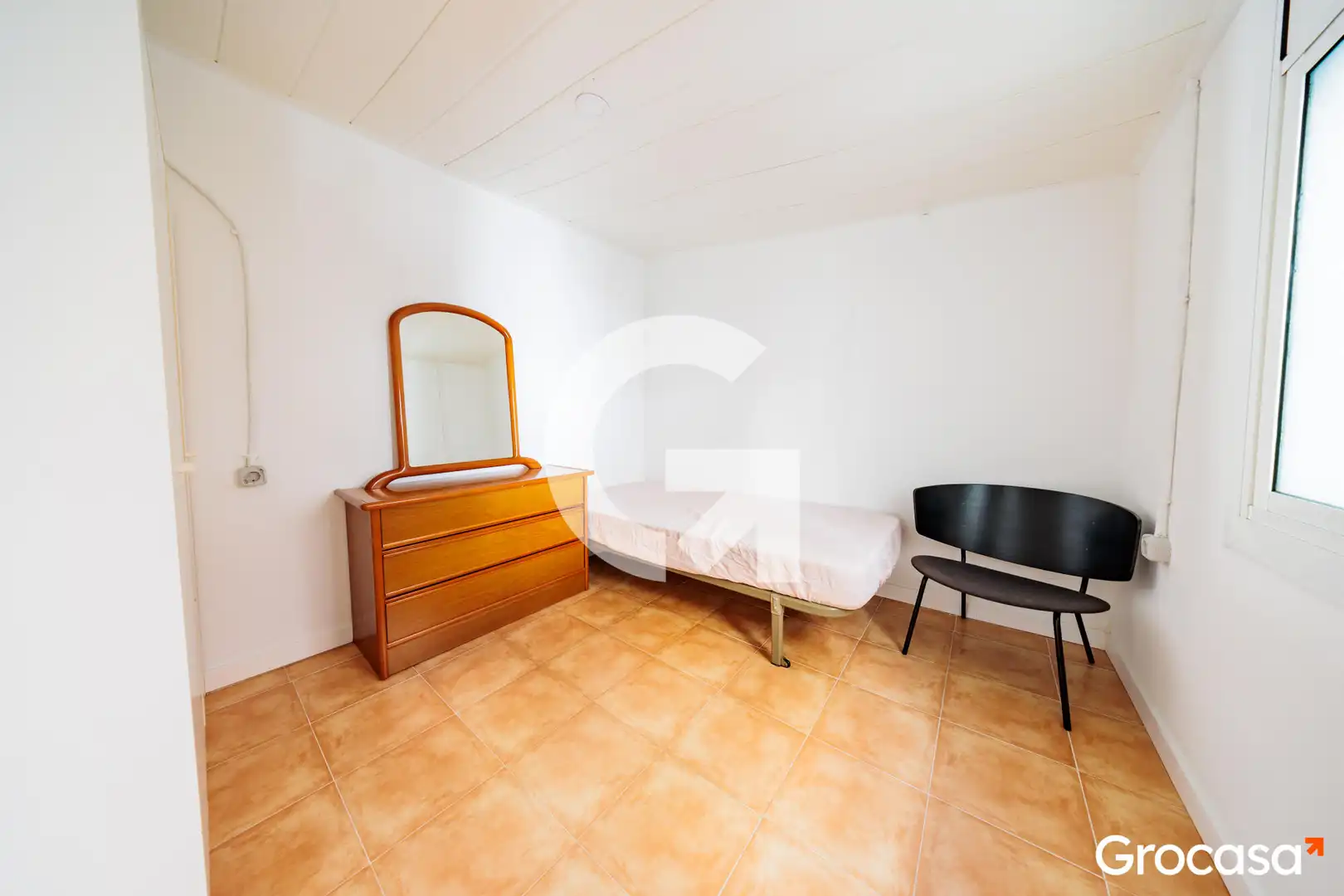 Schlafzimmer von Erdgeschoss zum Verkauf in Terrassa mit Heizung, Terrasse und Abstellraum