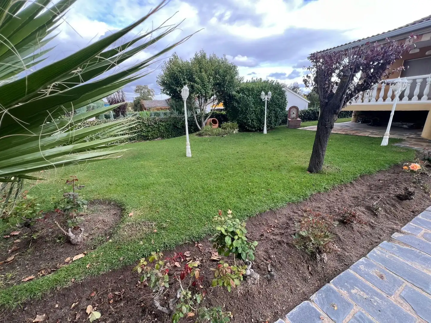 Garden of Houses for sale in Pepino  with Air Conditioner, Heating and Private garden
