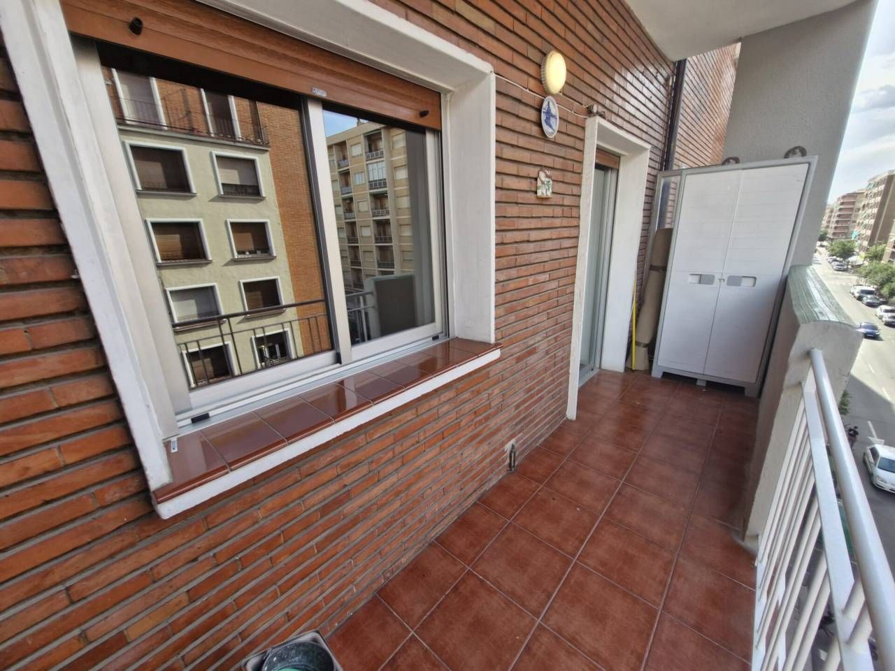 Balcony of Flat to rent in  Logroño  with Heating, Parquet flooring and Terrace