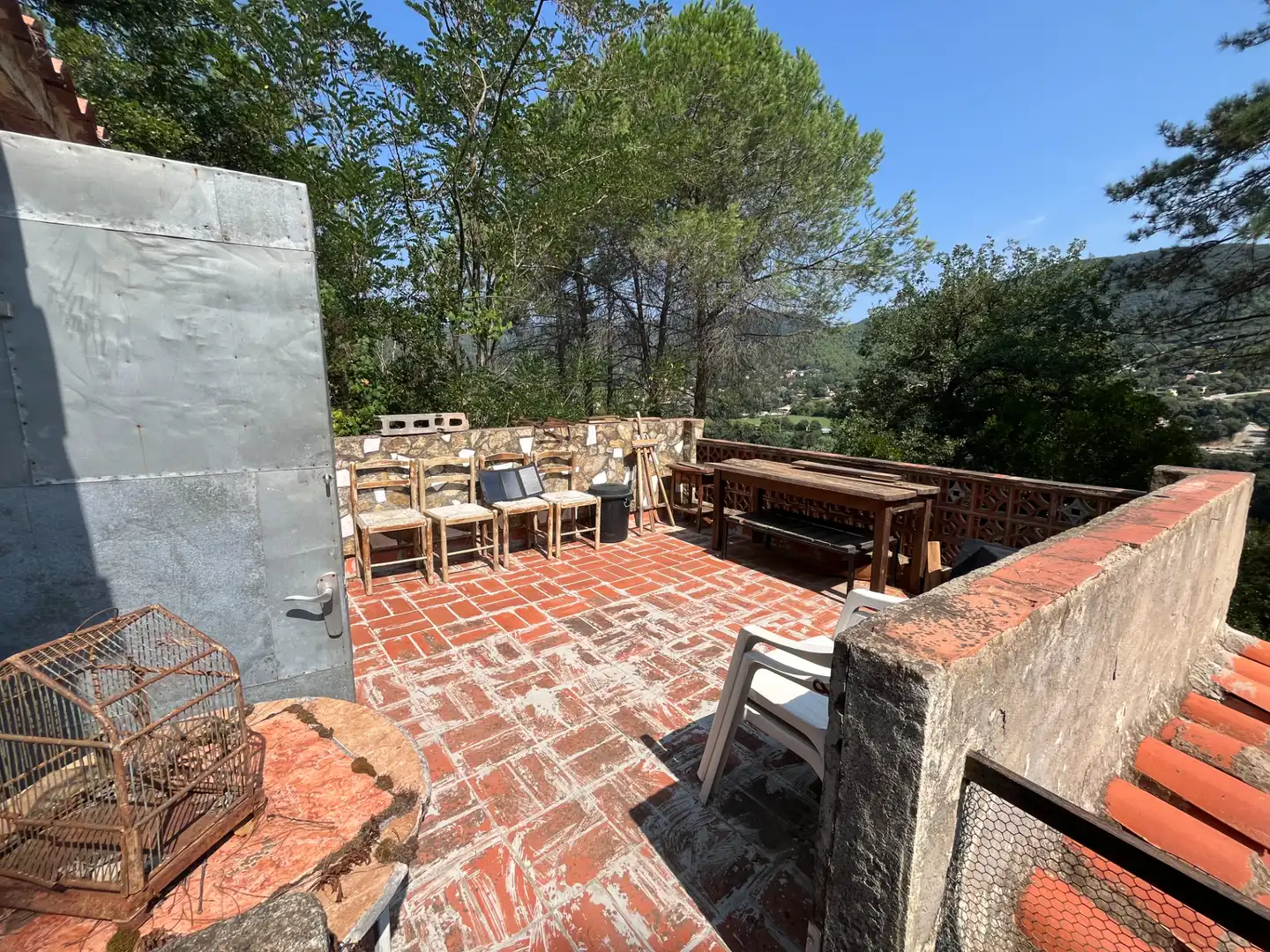 Terraza de Terreno en venta en Sant Martí de Llémena