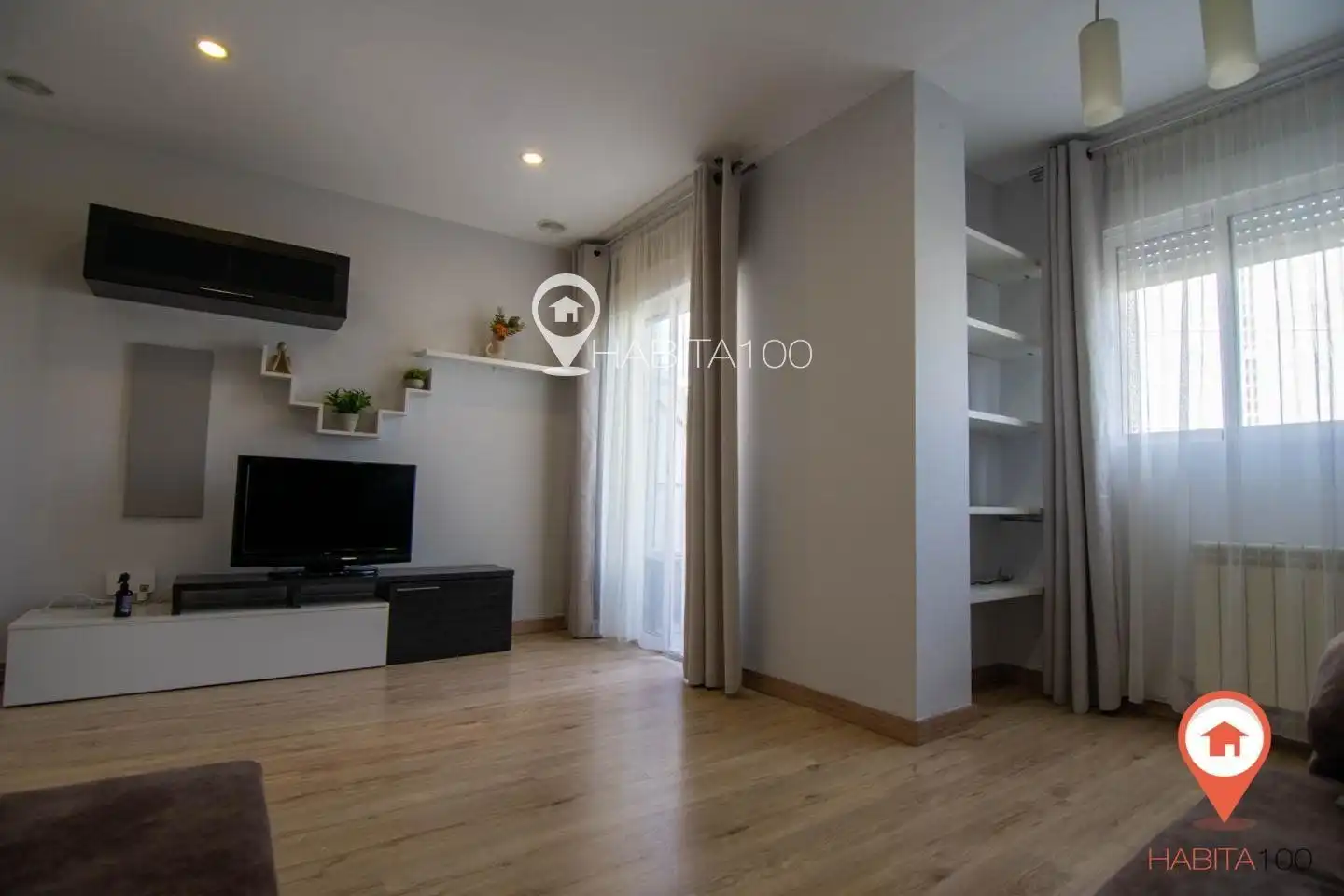 Wohnzimmer von Wohnung zum Verkauf in Cuenca mit Heizung und Möbliert
